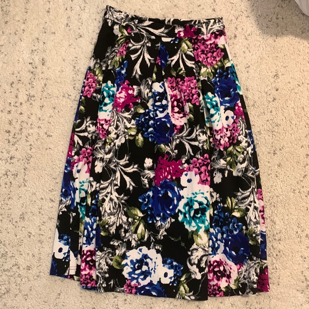 MIDI skirt - Aqua